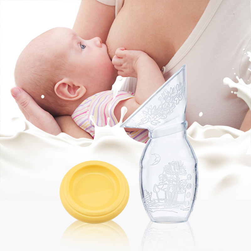 เด็กทารก Breast Pump Partner Breast Collector การแก้ไขอัตโนมัตินมปั๊มนมซิลิโคน