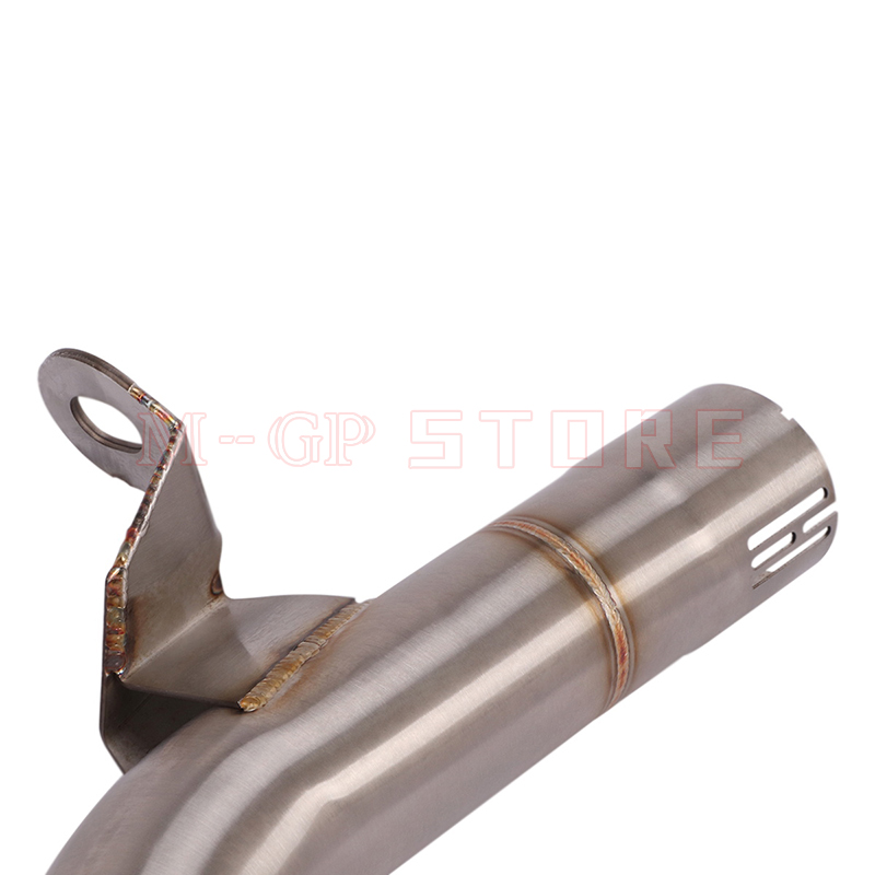 Для BMW F750GS F850GS F750 GS 2018 2019 2020 2021 2022 2023 модифицированный глушитель выхлопной системы мотоцикла, модифицированная средняя соединительная труба