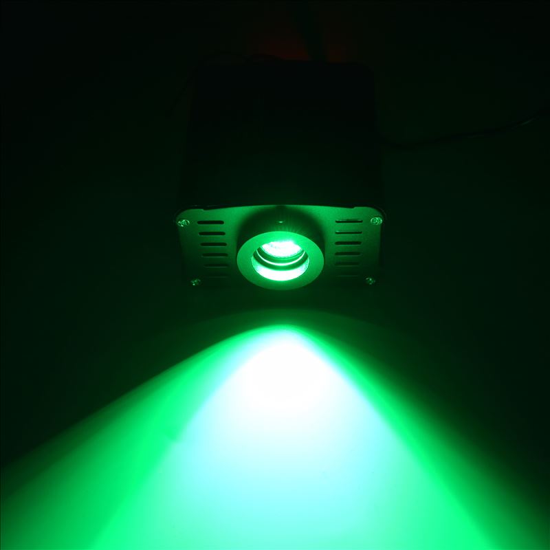 1X APP Bluetooth-Steuerung 16W RGBW LED Fiber Optic Light Engine Driver mit 28-Tasten-RF-Fernbedienung für RGB-Deckenstern