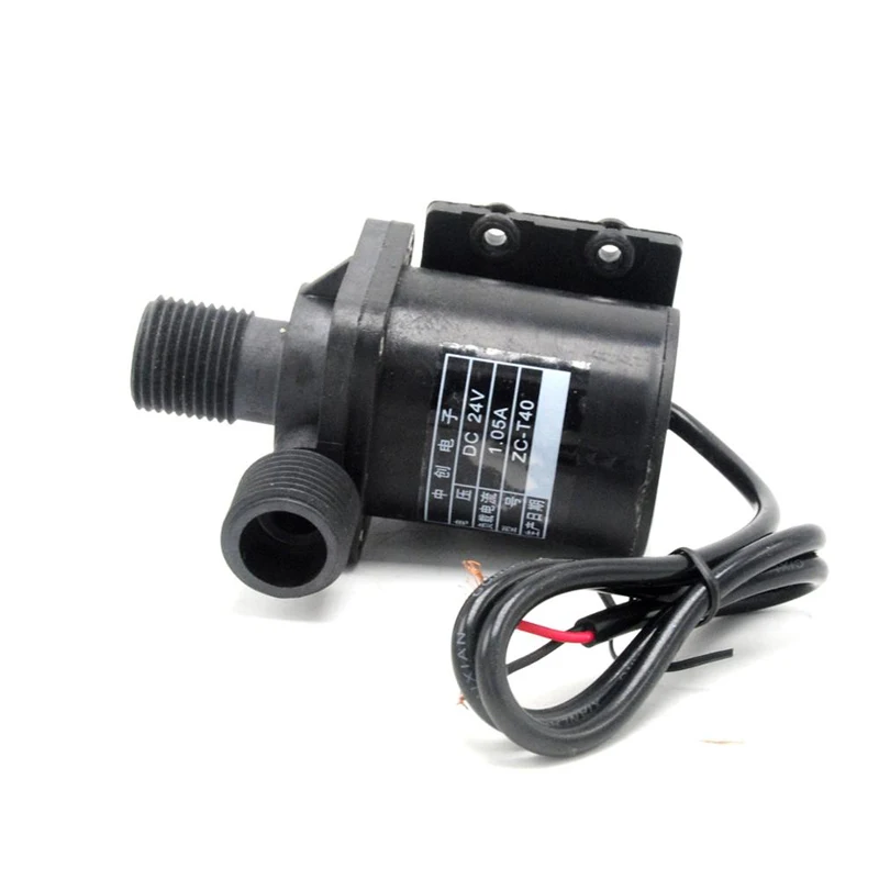 Dispensador de água 24v, bomba enlatada, aquecedor de água, bomba de reforço, bomba de circulação térmica solar ZC-T40