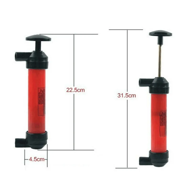 1pc Tragbare Manuelle Öl Pumpe Hand Siphon Rohr Auto Schlauch Flüssigkeit Gas Transfer Sucker Saug Hohe Qualität Aufblasbare Pumpe