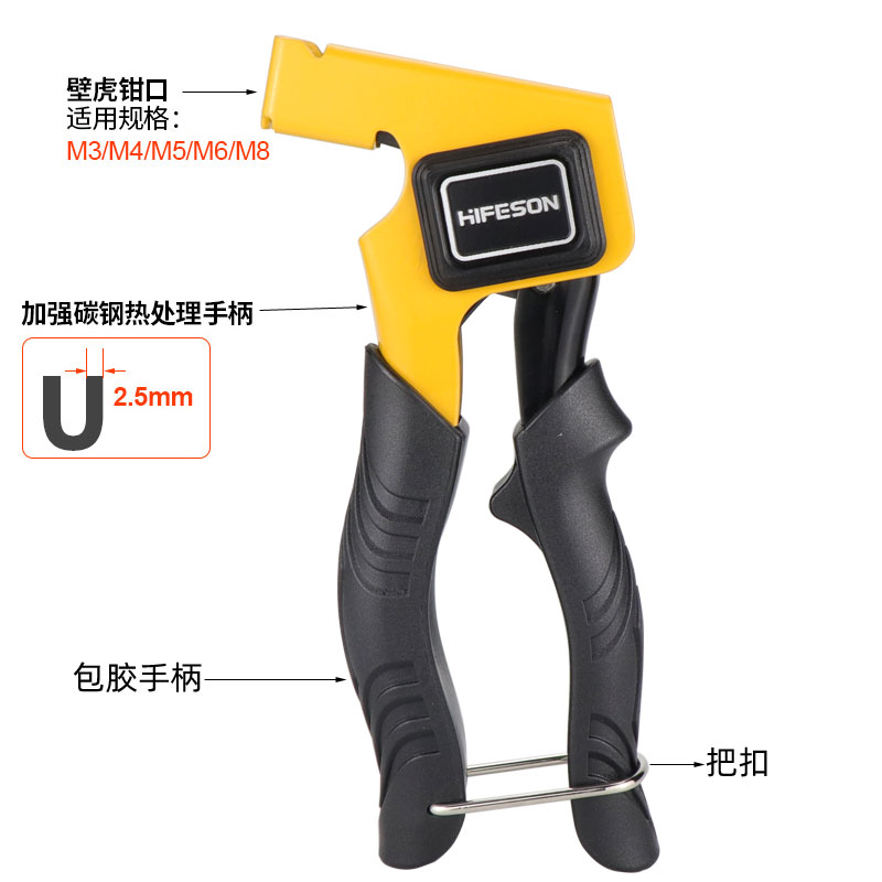 Heavy Duty Metal Setting Tool Hollow Wall Metal Cavity Anchor Plasterboard Fixing Gun Hand Tool Wall Anchor Gun