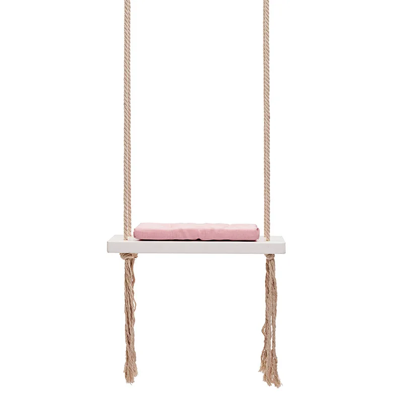 JOYLOVE INS Nordic ในร่มสไตล์ Swing Glider เด็กตกแต่งเพดานแขวน Swing เก้าอี้โยก