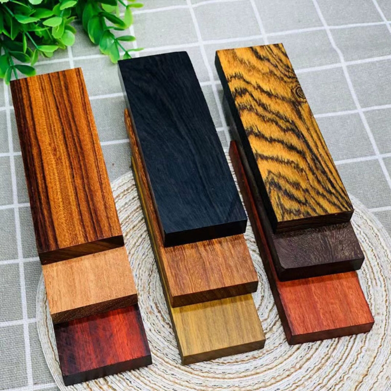 DIY Knife Scales Handle Blank Exotic Wood Knives Making Plate Material 120*40*10MM 4.7 x 1.6 x 0.4 inch High quality Drop ship