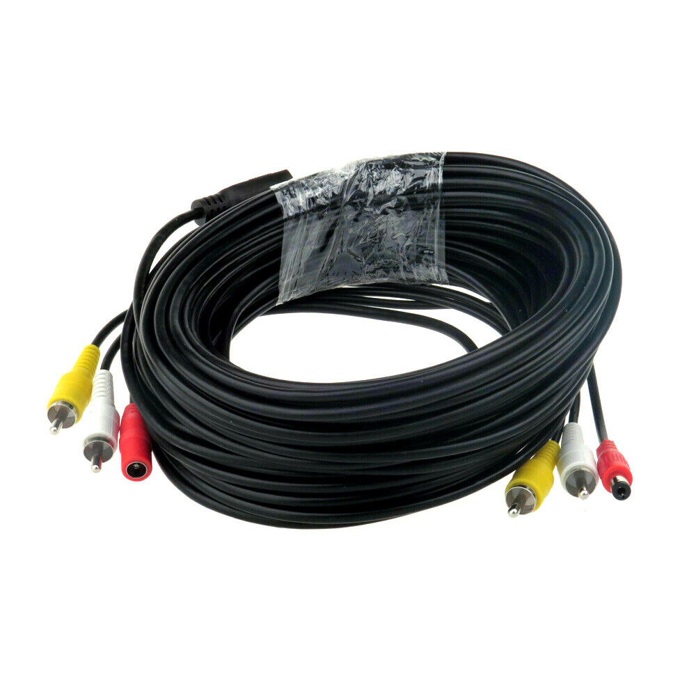 Camera Quan Sát Camera Nối Dài Cáp Âm Thanh RCA Video Phono Cung Cấp Điện Dẫn 5M Đến 15M