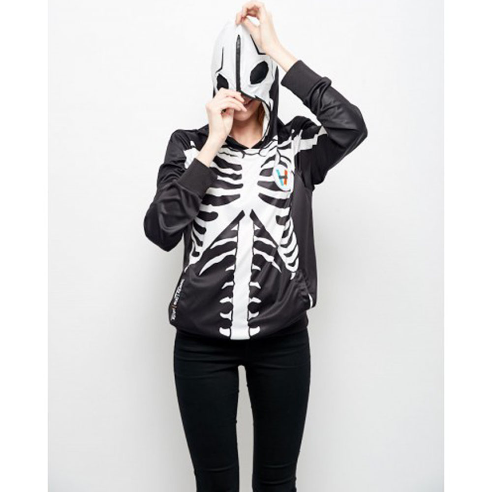 Lo más nuevo de otoño, sudaderas con capucha con estampado 3D de calavera de Halloween para mujeres/hombres, sudaderas nuevas holgadas informales para mujer, producto en oferta