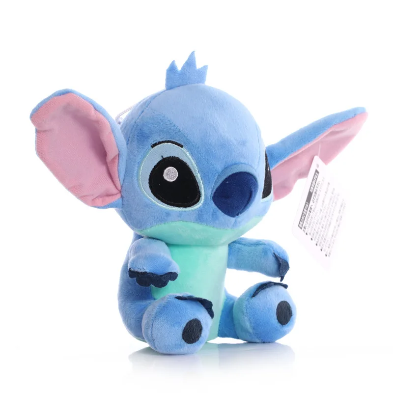 Disney Lilo & Stitch Cặp Đôi Mẫu Hoạt Hình Thú Nhồi Bông Sang Trọng Búp Bê Anime Sang Trọng Đồ Chơi Cho Bé Mặt Dây Chuyền Đồ Chơi Cô Gái Trẻ Em Quà Tặng Sinh Nhật