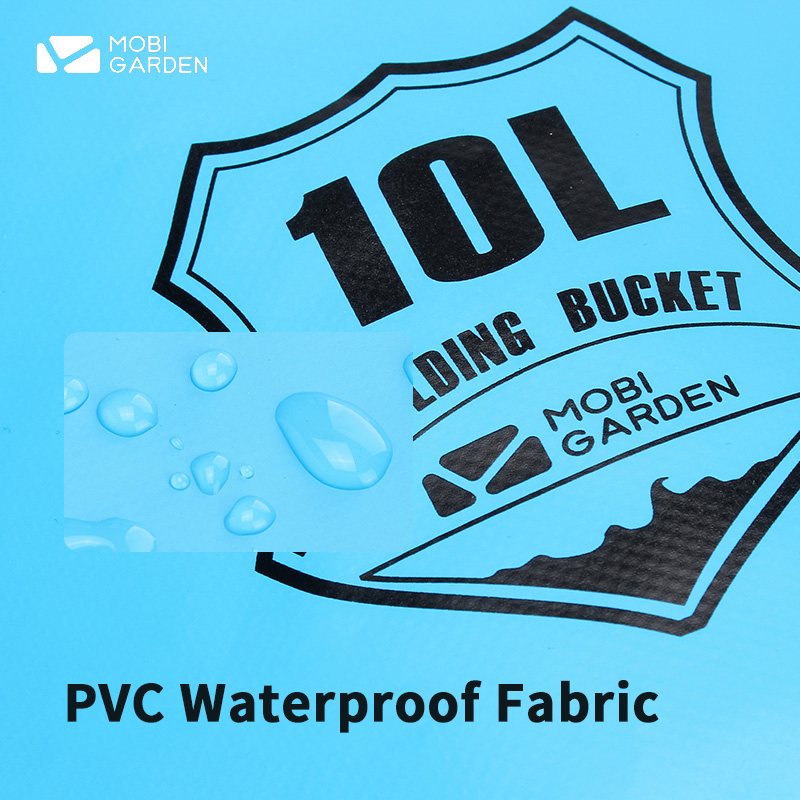 MOBI GARDEN 10L Ember Berkemah Portabel Ultraringan Multifungsi Ember Pancing IPX6 Tas Tahan Air Penyimpanan Rumah Travel Luar Ruangan
