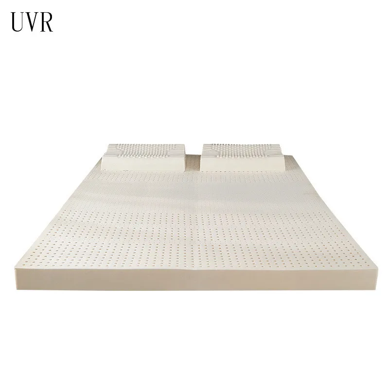 UVR Chất Lượng Cao 100% Cao Su Thiên Nhiên Tất Nam Đệm Đàn Hồi Chậm, Khách Sạn Đặc Biệt Đơn Nệm Đôi Với Trắng Bên Trong Bao Da