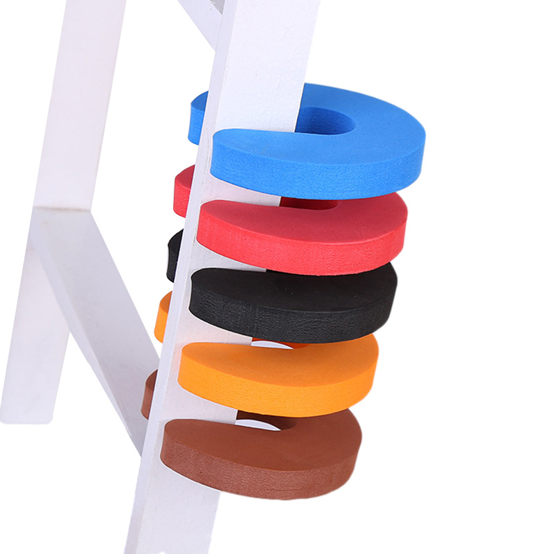 Türstopper für Kinder, Kinderschutz, EVA, C-förmiger Türstopper, Baby-Sicherheit, schützt Türstopper, Störsender, weicher Schaumstoff, Türclip