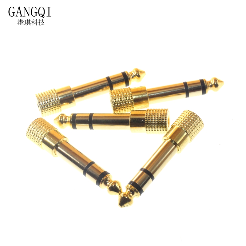 Аудиоадаптер для наушников с разъемом «Мама», 6,3 мм, 1/4 дюйма