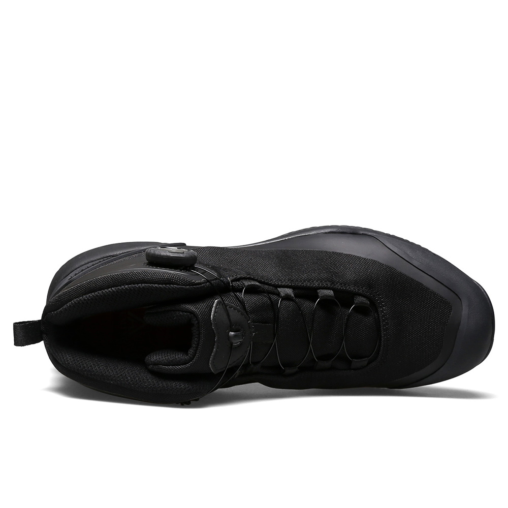 HUMTTO กันน้ำกันน้ำ Mountain Trekking รองเท้าผ้าใบสำหรับชาย Camping ความปลอดภัยรองเท้าปีนเขากีฬาสีดำยุทธวิธี Mens รองเท้า