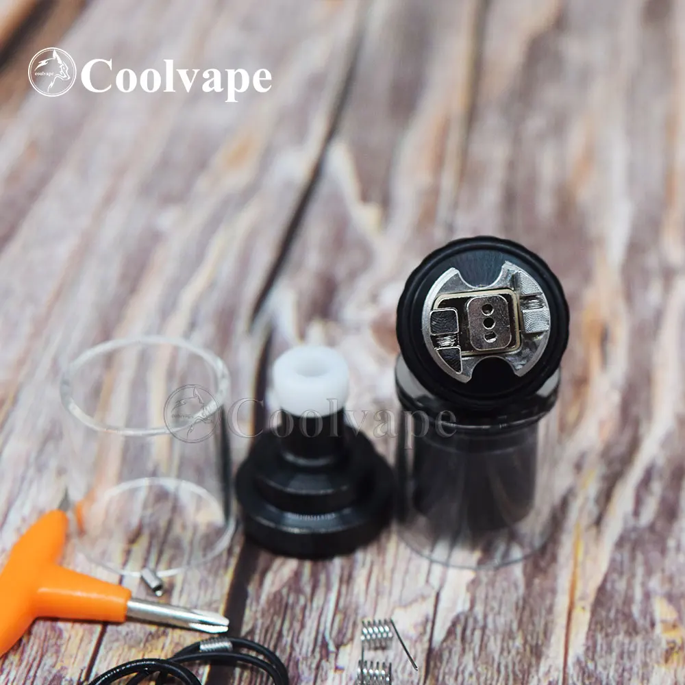 Coolvape Siren V2 GTA MTL RTA atomizador tanque de vapeo 24mm 22mm 2ml 4,5 ml capacidad cigarrillo electrónico Ajuste de flujo de aire vs Taifun GT4 S rta
