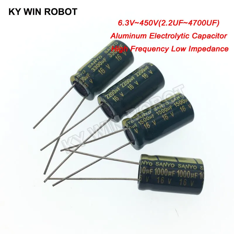 10V 16V 25V 35V 50V 400V Tần Số Cao Thấp ESR Nhôm TỤ HÓA 100UF 220UF 330UF 470UF 680UF 1000UF 1500UF 2200UF 3300UF