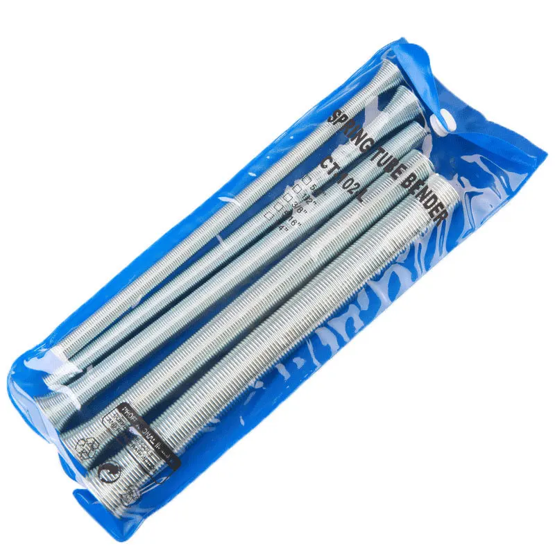 5Pcs/Set Air Condition Copper Pipe Bender Pipe Bending Tool Outside Style Aluminum Pipeline Spring Tube Bender