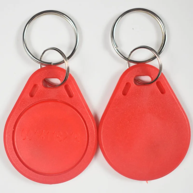 20 Cái/lốc RFID 125Khz Gần EM Chứng Minh Thư Đột Quyết TK4100 Thẻ Chìa Khóa Keyfobs Cho Điều Khiển Truy Cập Máy Chấm Công