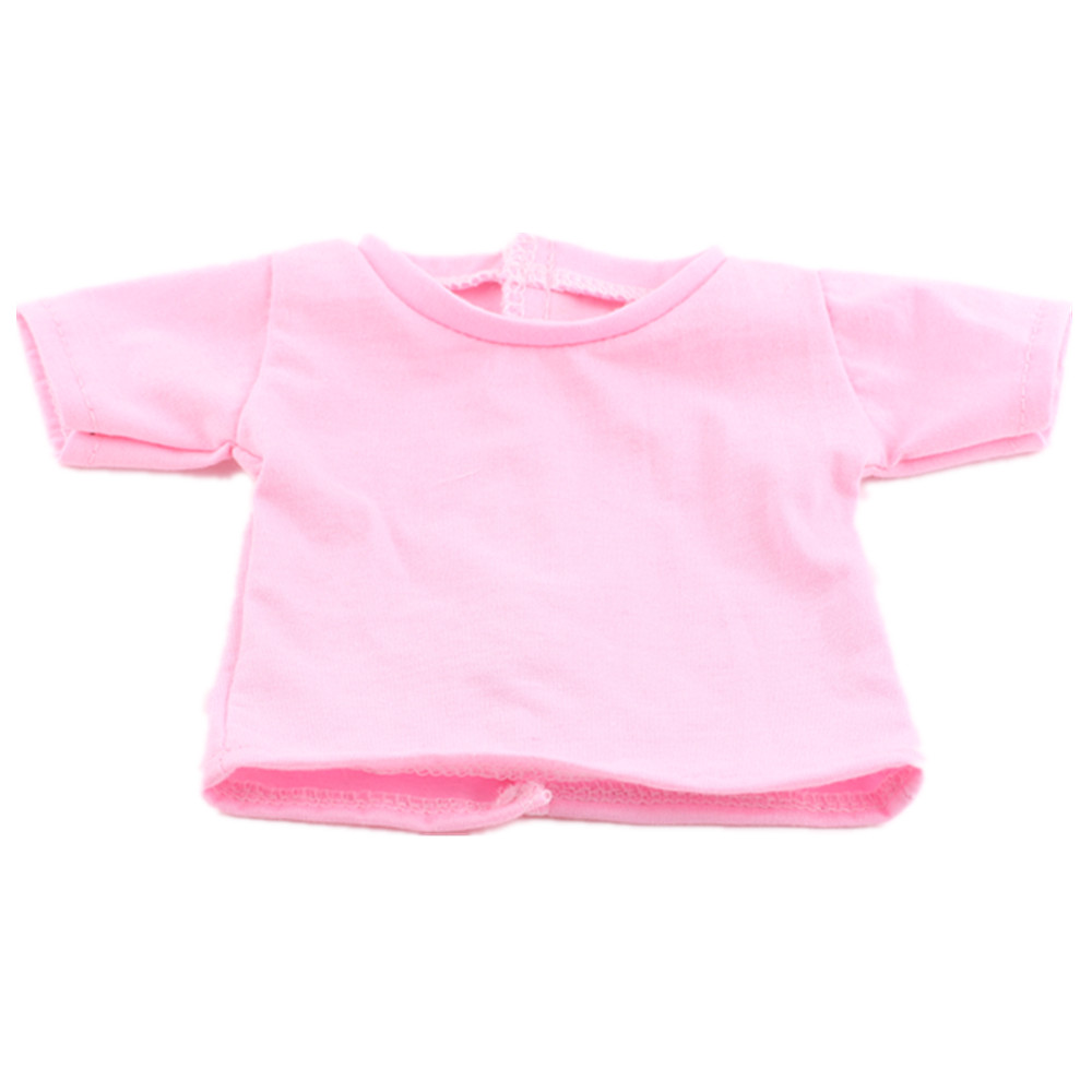 Butter Clothes T-shirt Solid Document for Girls, Born Baby Butter & NenDESIGN, Our Generation, Bebe Reborn,Toys, 16-18 ", 43 cm