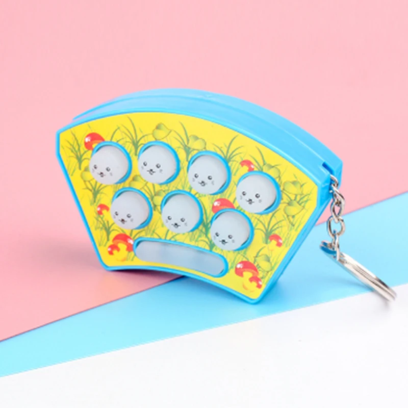 New Fun Mini Gopher Jogo de Velocidade Hands-on Infantil com Música Leve Puzzle Kids Holiday Toy Gift