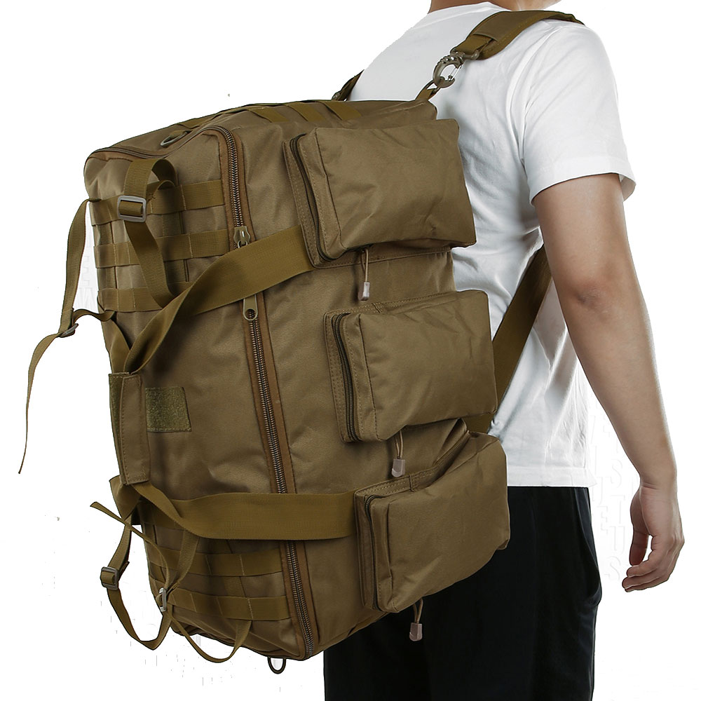 50l Reisegepäck Handtasche Camping Rucksack taktische große Kapazität Männer Outdoor-Sport Wandern Klettern Bergsteigen Reise tasche