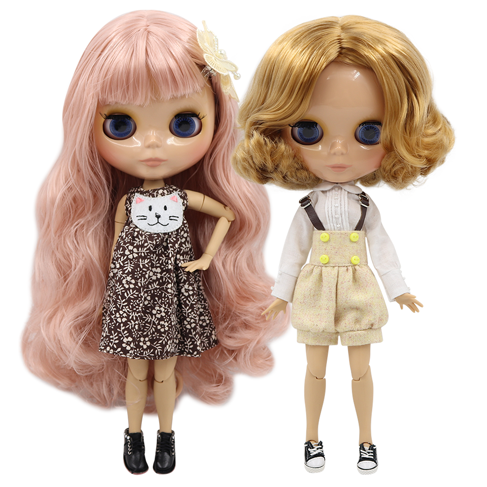 ICY DBS ブライス人形 1/6 bjd おもちゃジョイントボディタンスキン人形 30 センチメートル光沢のある顔 DIY カスタム人形