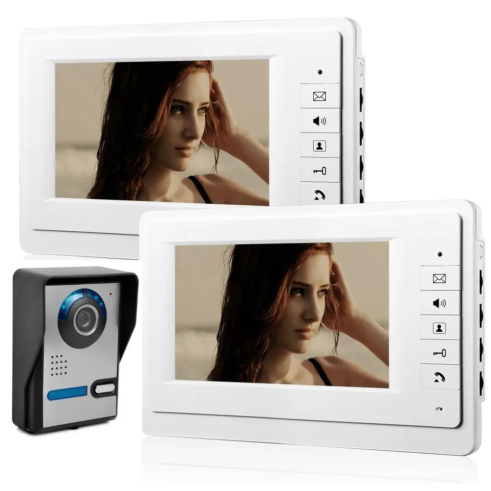 SmartYIBA 7 "Video Tür Sprechanlage Innen Monitor Sprechanlage Für Villa Private Home Security Home Security Video-türsprechanlage Türklingel