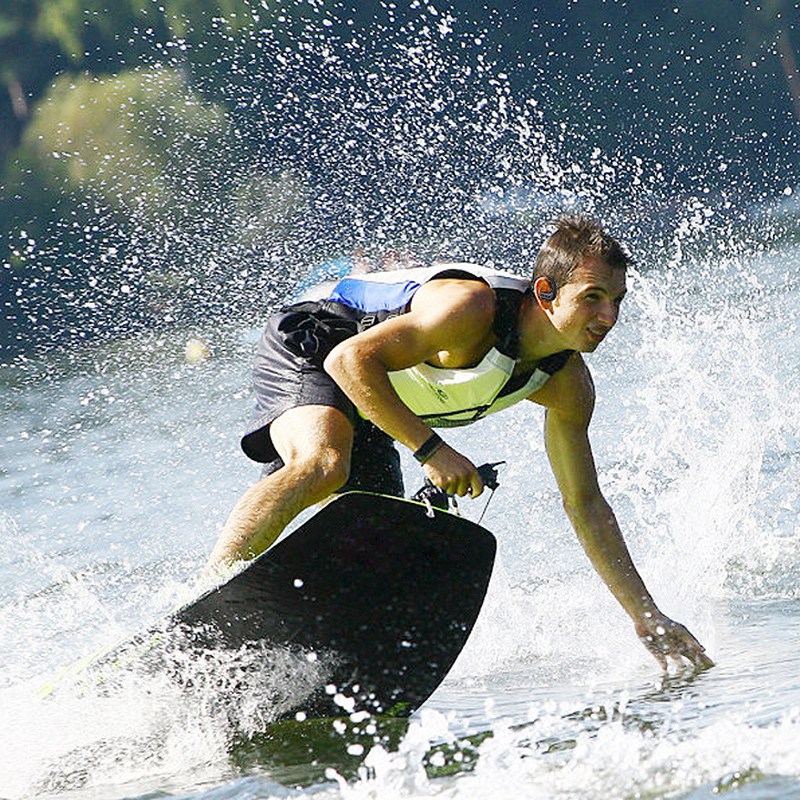 Bluetoothワイヤレスヘッドセットipx8s1200,防水スポーツヘッドセット,ステレオ8g mp3プレーヤー