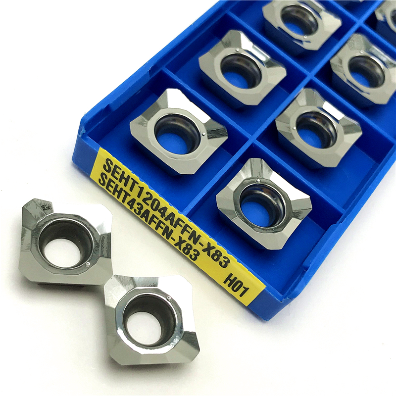 SEHT1204 AFFN X83 H01Milling Indexable Dụng Cụ Xoay Xay Lắp Nhôm Cắt CNC Biến Lắp SEHT 1204 Dụng Cụ Mài Dao