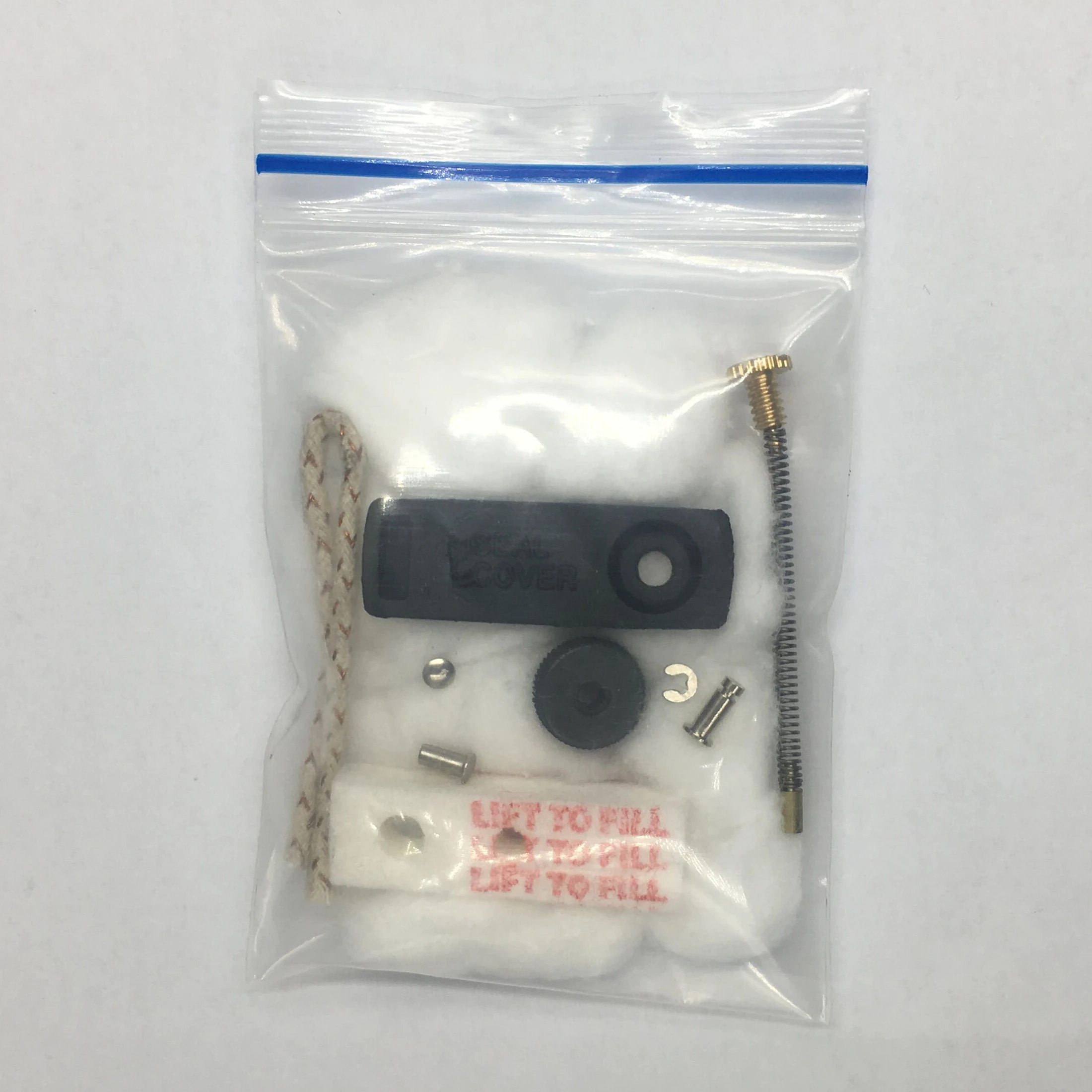 Kit de resorte de remache de rueda de acero de fieltro de algodón, mecha de repuesto de reparación Universal, variedad completa, encendedor de queroseno Zippo, 15 piezas por juego