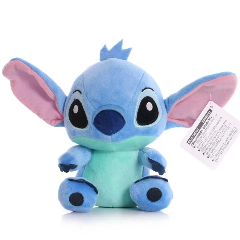 Disney Lilo & Stitch Cặp Đôi Mẫu Hoạt Hình Thú Nhồi Bông Sang Trọng Búp Bê Anime Sang Trọng Đồ Chơi Cho Bé Mặt Dây Chuyền Đồ Chơi Cô Gái Trẻ Em Quà Tặng Sinh Nhật
