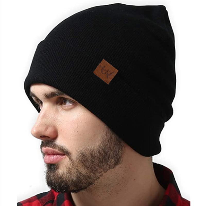 Czapka typu beanie unisex URGENTMAN Casualowa czapka dla mężczyzn i kobiet Ciepła, miękka czapka z dzianiny Stylowa, zwykła codzienna czapka zimowa