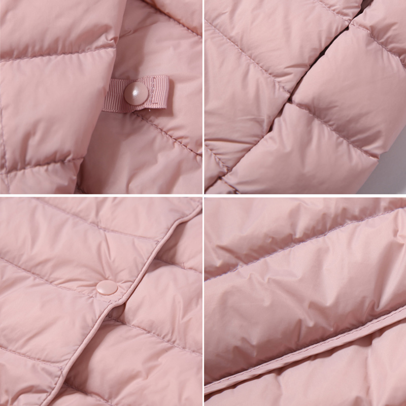 Sedutmo Winter Slanke Vrouwen Eend Donsjack Ultra Licht Korte Jas Voorjaar Dunne Puffer Jas ED1417