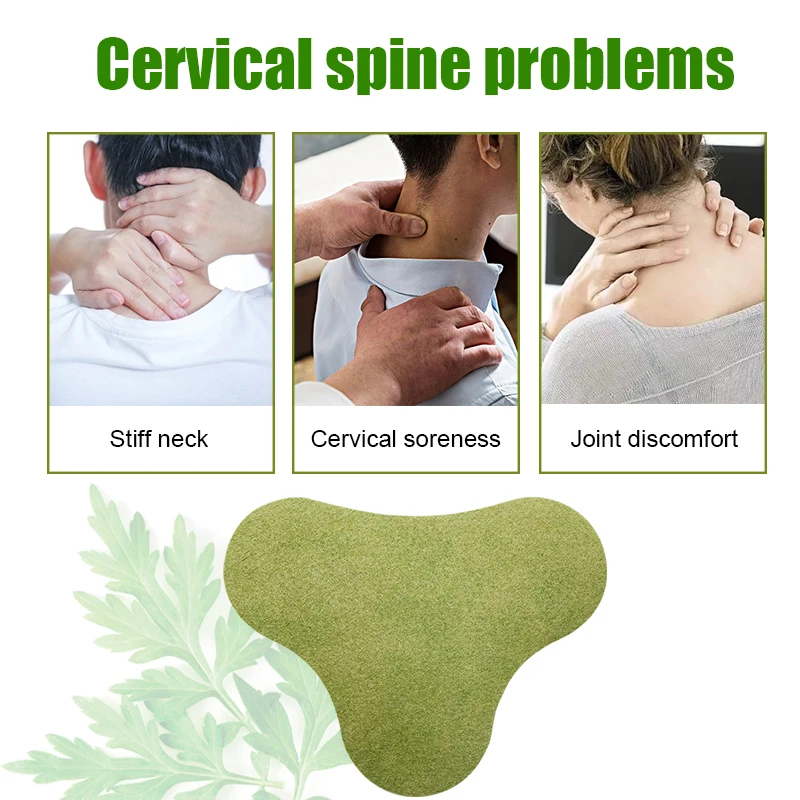 6 Chiếc Ngải Cứu Cổ Miếng Dán Cổ Tử Cung Cơ Thể Giảm Đau Miếng Dán Khớp Viêm Khớp Dạng Thấp Y Tế Thạch Cao
