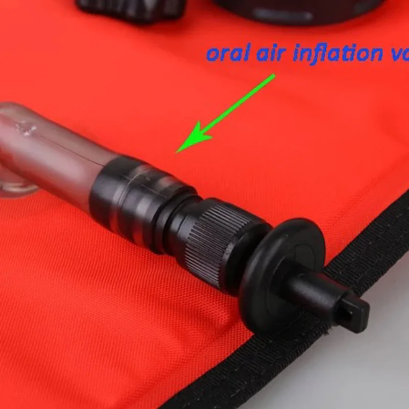 DIVE1.5m * 1,5 M boya tres formas de inflar seguridad buceo inflable SMB marcador de señal de superficie boya accesorio Envío Directo