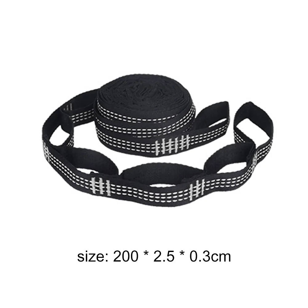 2 Chiếc Võng Dây Đặc Biệt Tăng Cường Polyester Dây 5 Vòng Cao Chịu Lực Thép Gai Ngoài Trời Bền Chống Mòn Dây