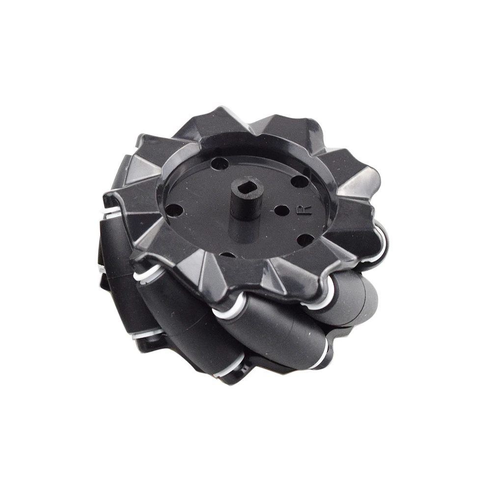 4ชิ้น/เซ็ต80มม.Mecanum ล้อ TT Hub Universal Omnidirectional ล้อสำหรับ TT มอเตอร์สมาร์ทหุ่นยนต์ DIY ยางของเล่น