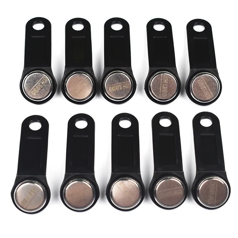 5/10 Uds. Llave de memoria táctil RFID regrabable RW1990 IButton para copia tarjeta Sauna Dallas llaves tarjetas