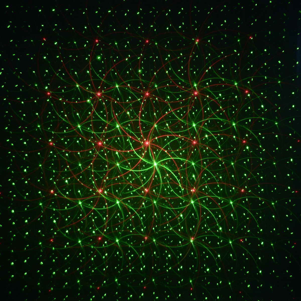 LED ภูมิทัศน์เวทีแสงสวนโปรเจคเตอร์แสงกันน้ํากลางแจ้ง R & G หิ่งห้อยสปอตไลท์สําหรับลานสนามหญ้าตกแต่งวันหยุด