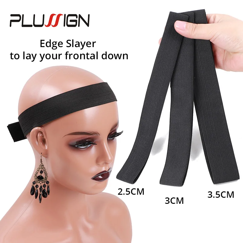 Tóc Giả Ban Nhạc Cho Các Cạnh Tan Chảy Ban Nhạc Cho Ren Tóc Giả Có Thể Điều Chỉnh Magic Miếng Dán Edge Slayer Ban Nhạc 2.5-4Cm Chiều Rộng bộ Thun Cho Tóc Cạnh