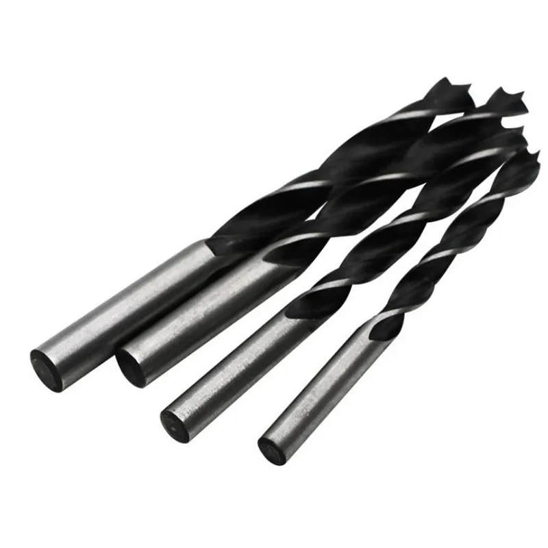 8 Cái/bộ Gỗ Bộ Mũi Khoan 3MM-10MM Bộ Gỗ Gỗ Dụng Cụ Xoắn Ốc Mũi Khoan bit Thép Carbon Cao Cấp