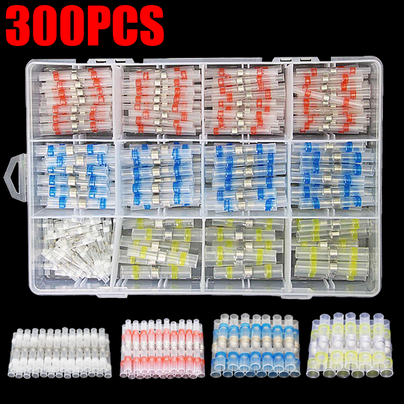 Conector de cables eléctricos para coche, terminal de extrusión de soldadura, sujeción de Cable, termoretráctil, 10/50 Uds. conectores eléctricos conector terminales electricos para cable conectores y terminales