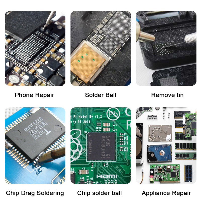 はんだペーストシリンジ はんだ付け用フラックス SMD BGA IC PCB ニードルチューブ 錫はんだペースト 溶接ペースト 溶接部品