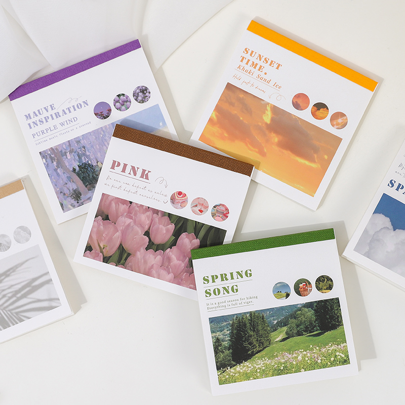 50 枚 50 パターン和紙インステッカーブック美的風景ステッカースクラップブッキングジャーナルアルバム日記 DIY Paers