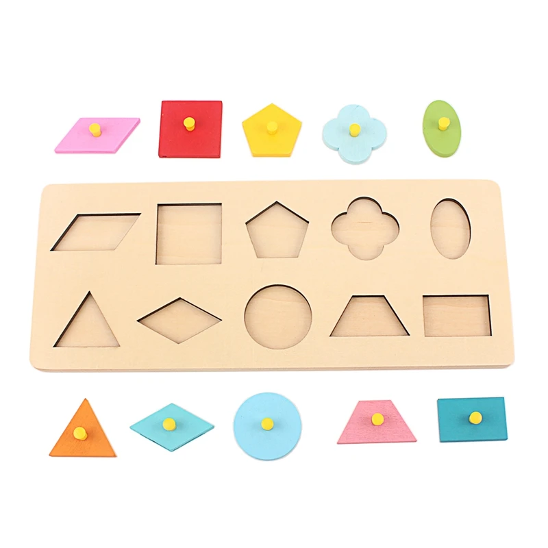 Đồ Chơi Cho Bé Montessori Hình Insets Bộ/10 Với Truy Tìm Khay Hình Dạng Hình Học Vẽ Cho Giáo Dục Tuổi Ấu Thơ Mầm Non