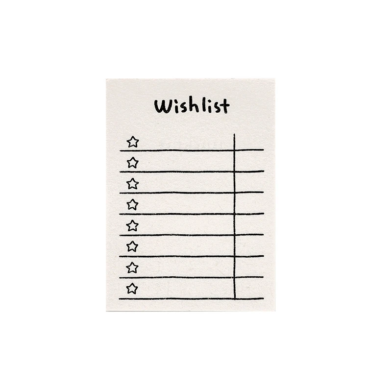 50 แผ่น Creative Daily Schedule MeMO Pad To Do List เวลา Sticky Note Schedule Planner อุปกรณ์สํานักงานเครื่องเขียนโรงเรียน