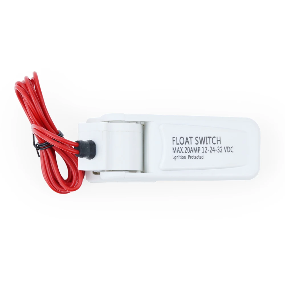 Mini bomba de esgoto marinha para barco submersível elétrico, 12v dc 500/750/1100 gph com sensor de interruptor flutuante para hidroavião, motor doméstico