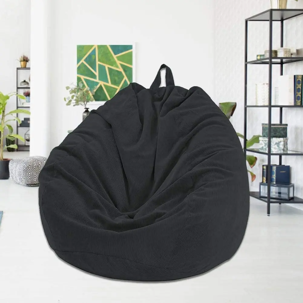10 cores preguiçoso sofás capa cadeiras grande com forro interno quente veludo espreguiçadeira assento saco de feijão pufe puff sofá tatami sala estar