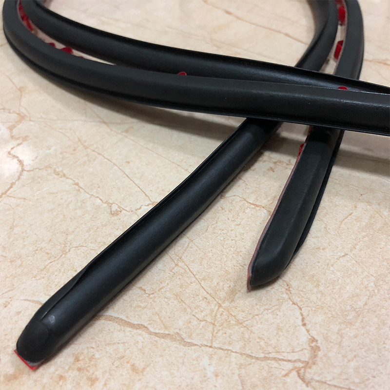 2 Chiếc Cửa Xe Cao Su Dây Chất Độn Cửa Xe Ô Tô Weatherstrip Cho B Trụ Cột Bảo Vệ Keo Dải Silicon Cho Tự Động đệm Cửa