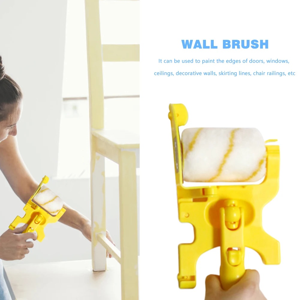 สีขอบเครื่องมือ Clean-Cut Edger Roller แปรงประตูมุมผนัง Clean-Cut สี Edger Roller สำหรับผนังเพดานแปรง