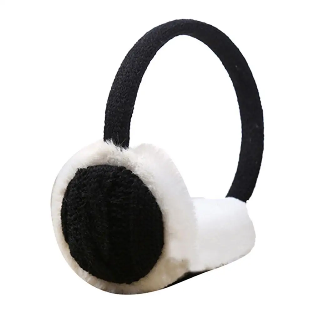Orejeras de punto cálidas para mujer, Protector de orejeras Multicolor Simple, accesorios de invierno para exteriores