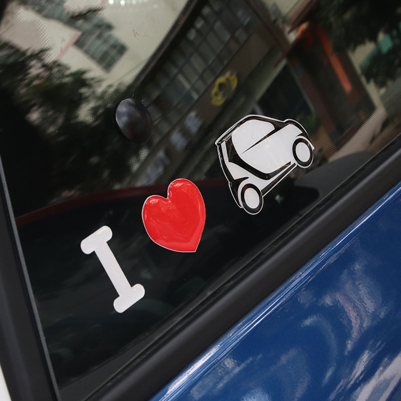 Mobil Stiker Decals untuk Smart 453 451 450 452 454 Crossblade Kota Cabrio Roadster Coupe Kota Coupe Mobil Stiker